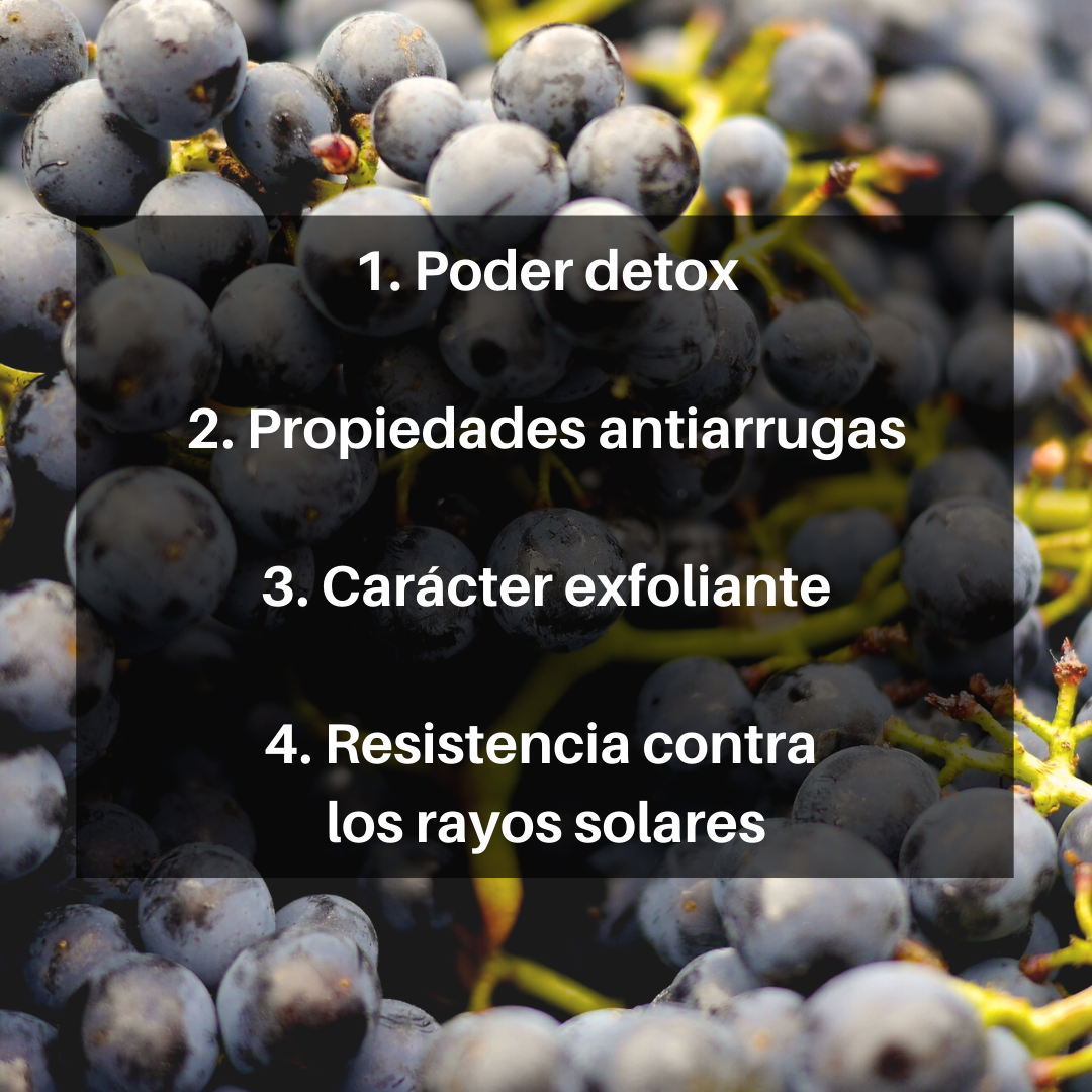 Beneficios de la uva para la piel